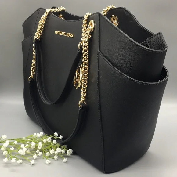 Michael Kors Jet Set Travel LG Chain Shoulder Tote - Picture 4 of 16